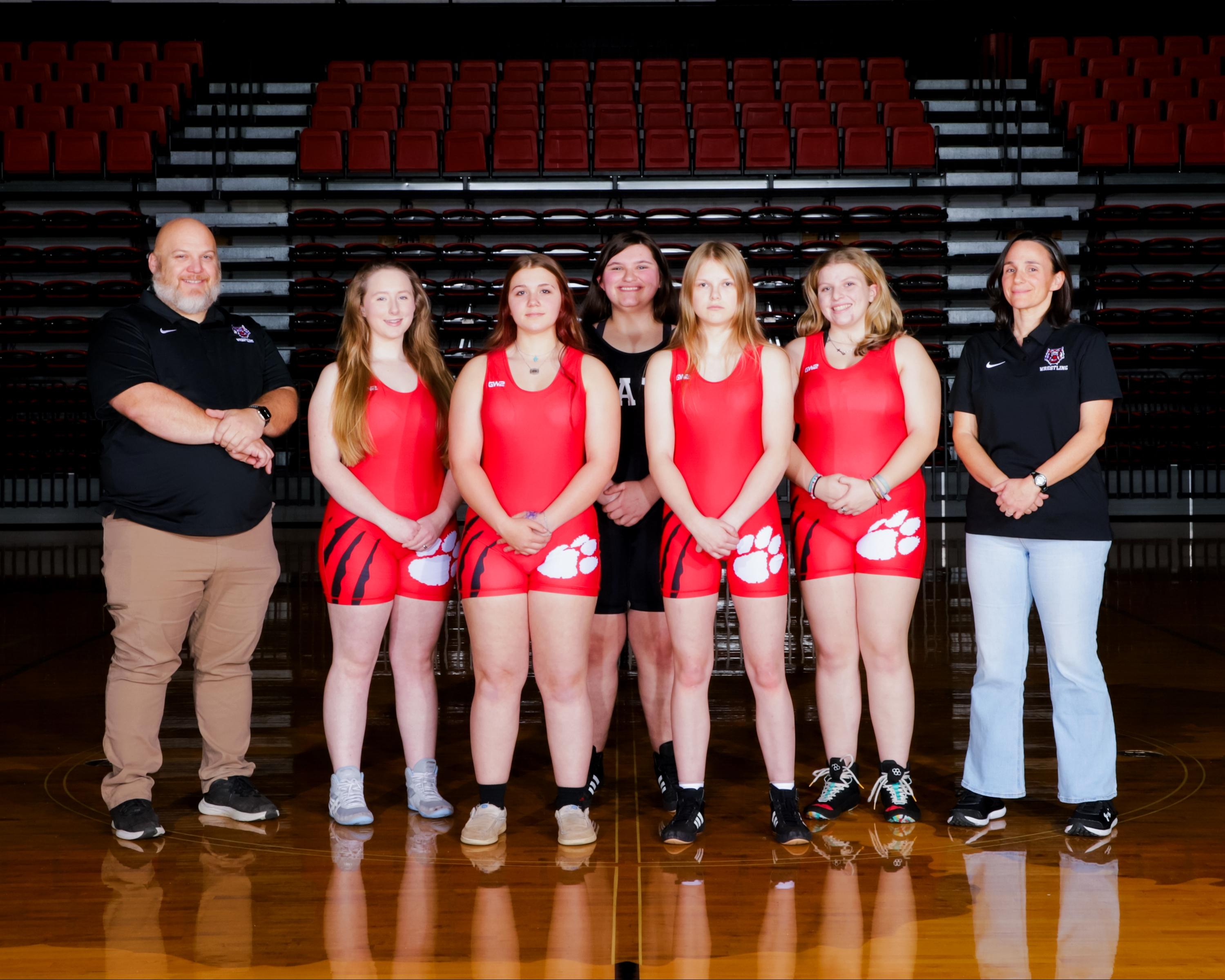 girls wrestling team